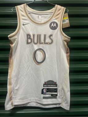 Nike Mens NBA Chicago Bulls #0 United Center 30th Anniversary Jersey Sz Small